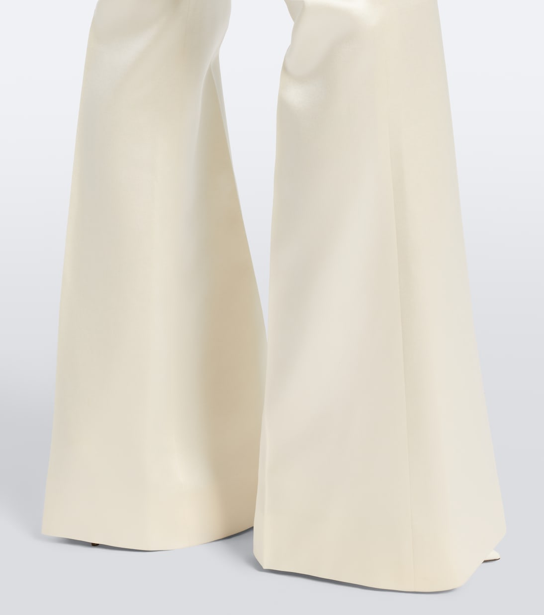 Danielle Frankel - Bridal Daulton wool and silk flared pants
