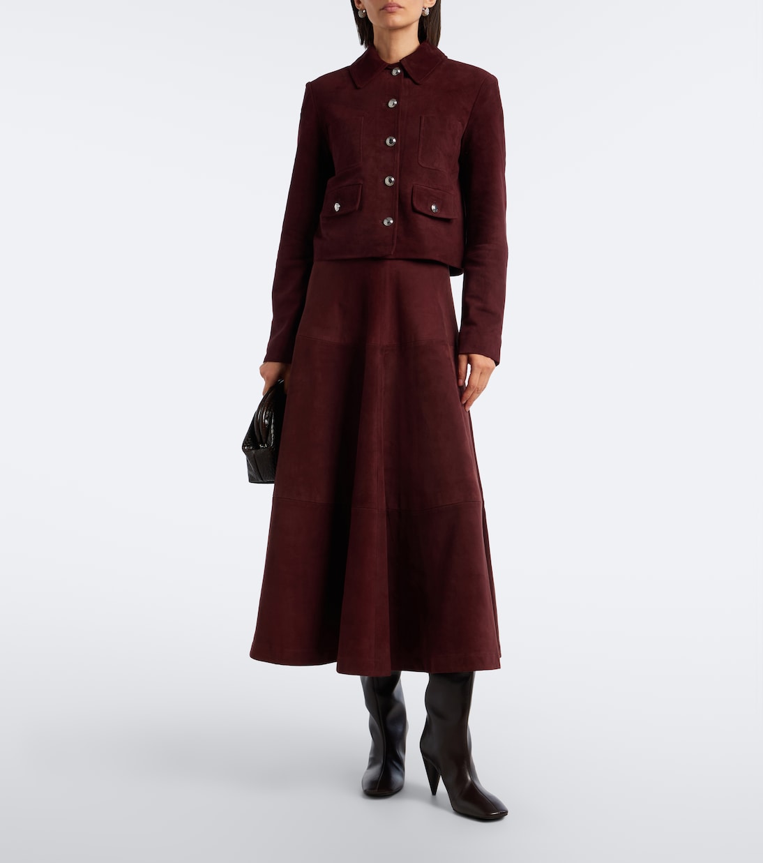 Altuzarra - Varda suede maxi skirt