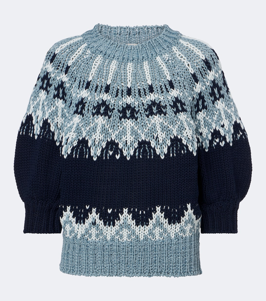 Altuzarra - Marty Fair Isle cotton sweater