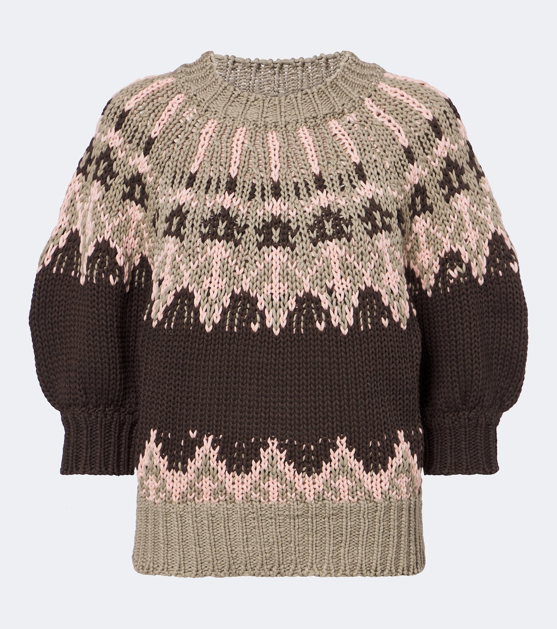 Altuzarra - Marty Fair Isle cotton sweater