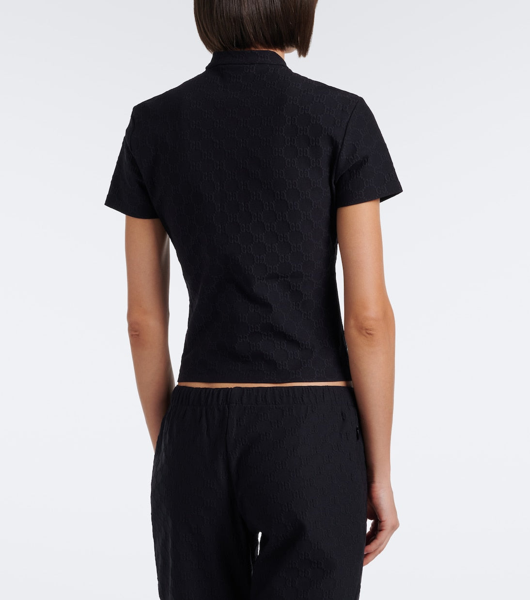 Gucci - GG jacquard jersey top