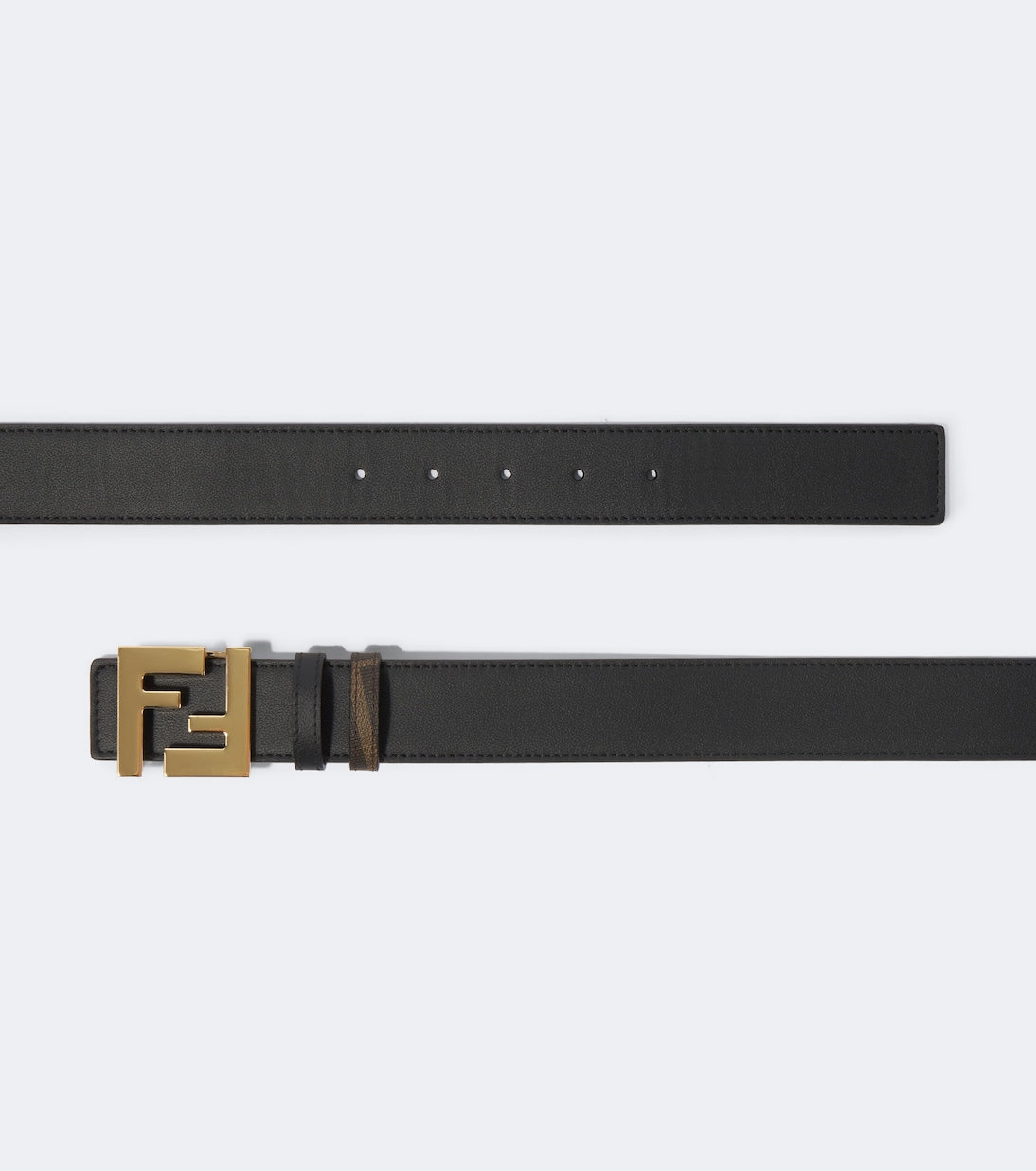 Fendi - FF Zucca reversible leather belt