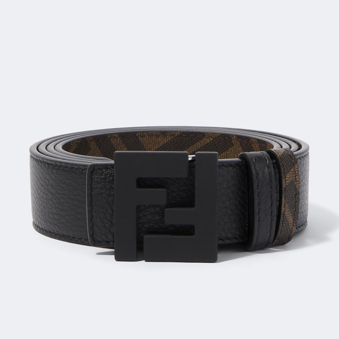Fendi - FF Zucca reversible leather belt