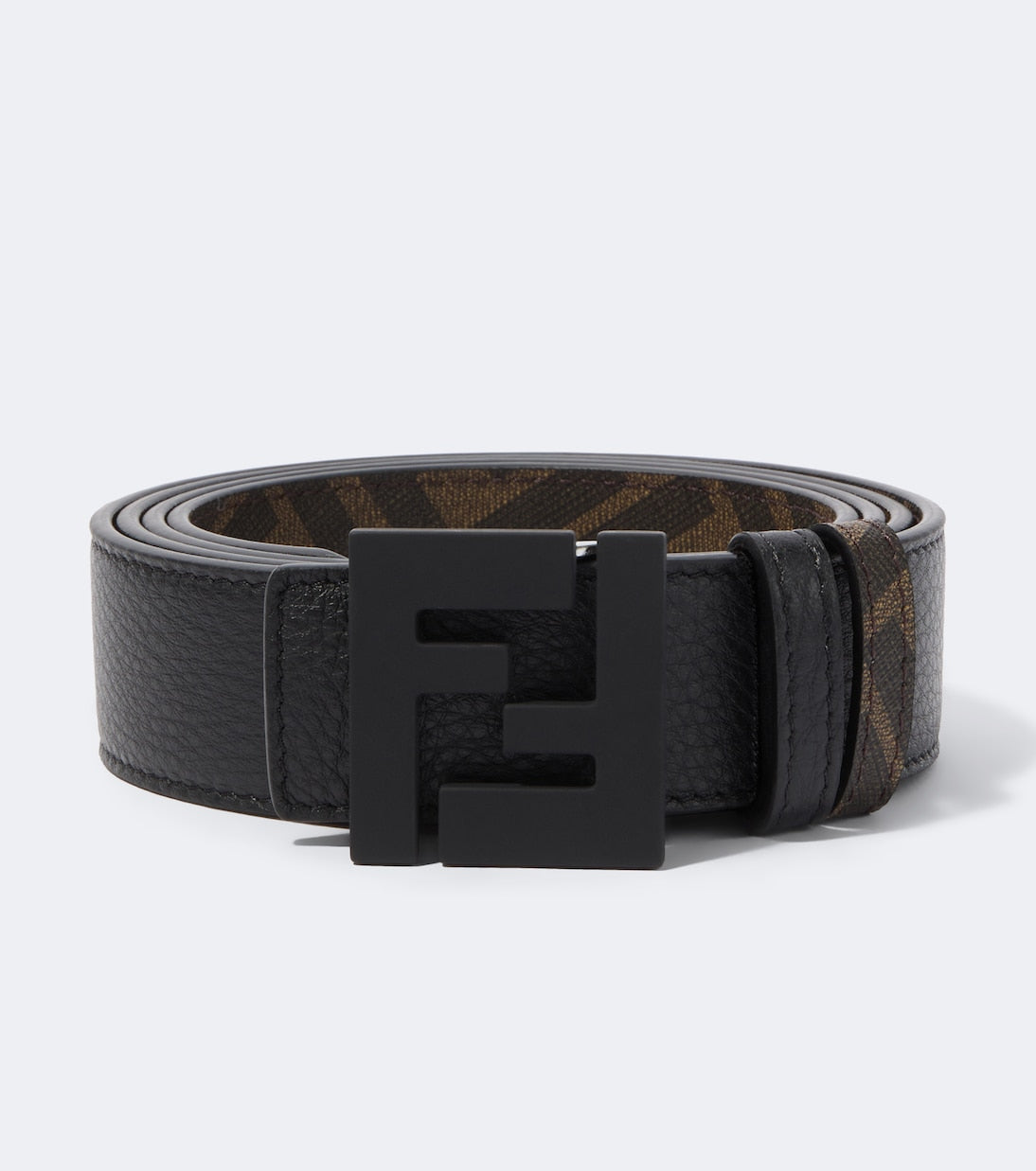 Fendi - FF Zucca reversible leather belt