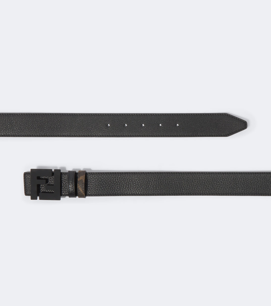 Fendi - FF Zucca reversible leather belt