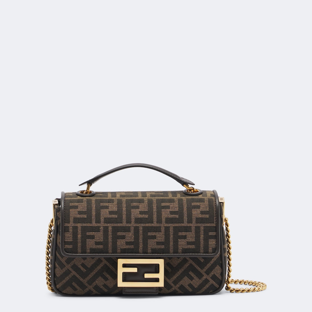 Fendi - Baguette® Mini FF Zucca shoulder bag
