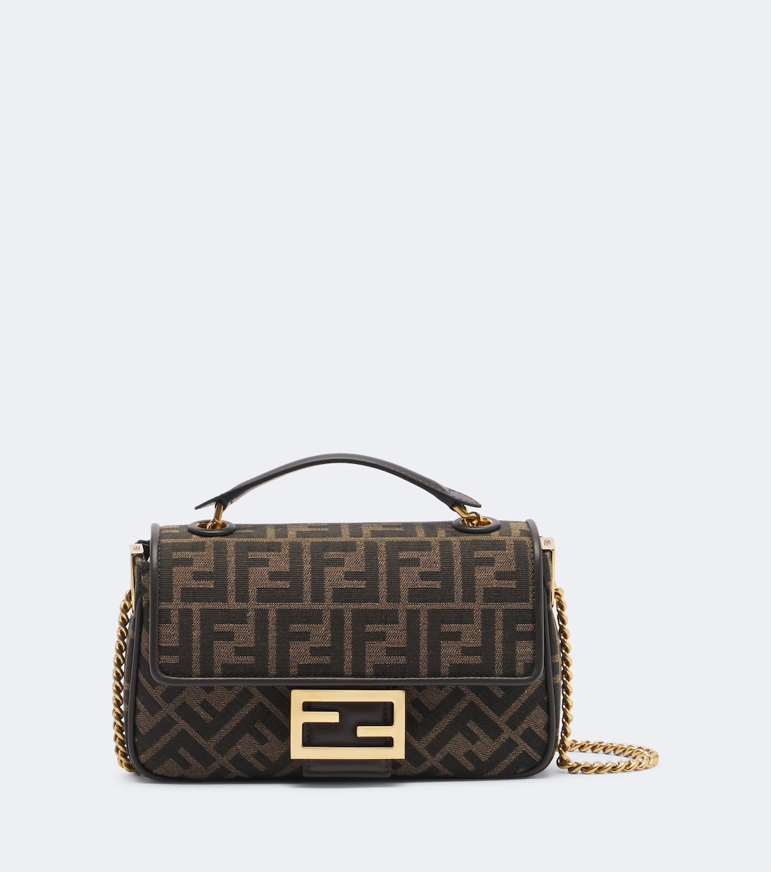 Fendi - Baguette® Mini FF Zucca shoulder bag