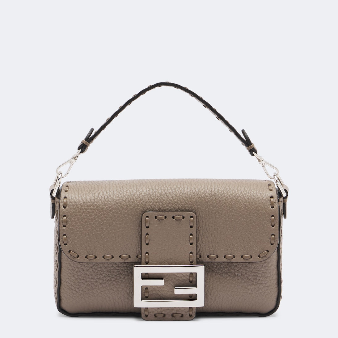 Fendi - Baguette® Mini leather top-handle bag