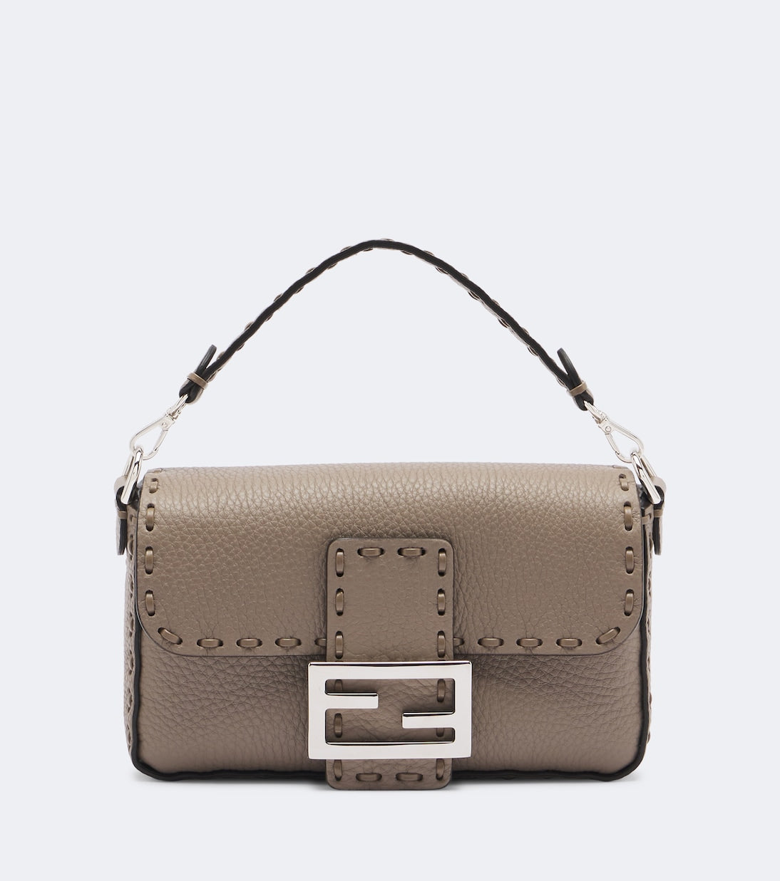 Fendi - Baguette® Mini leather top-handle bag