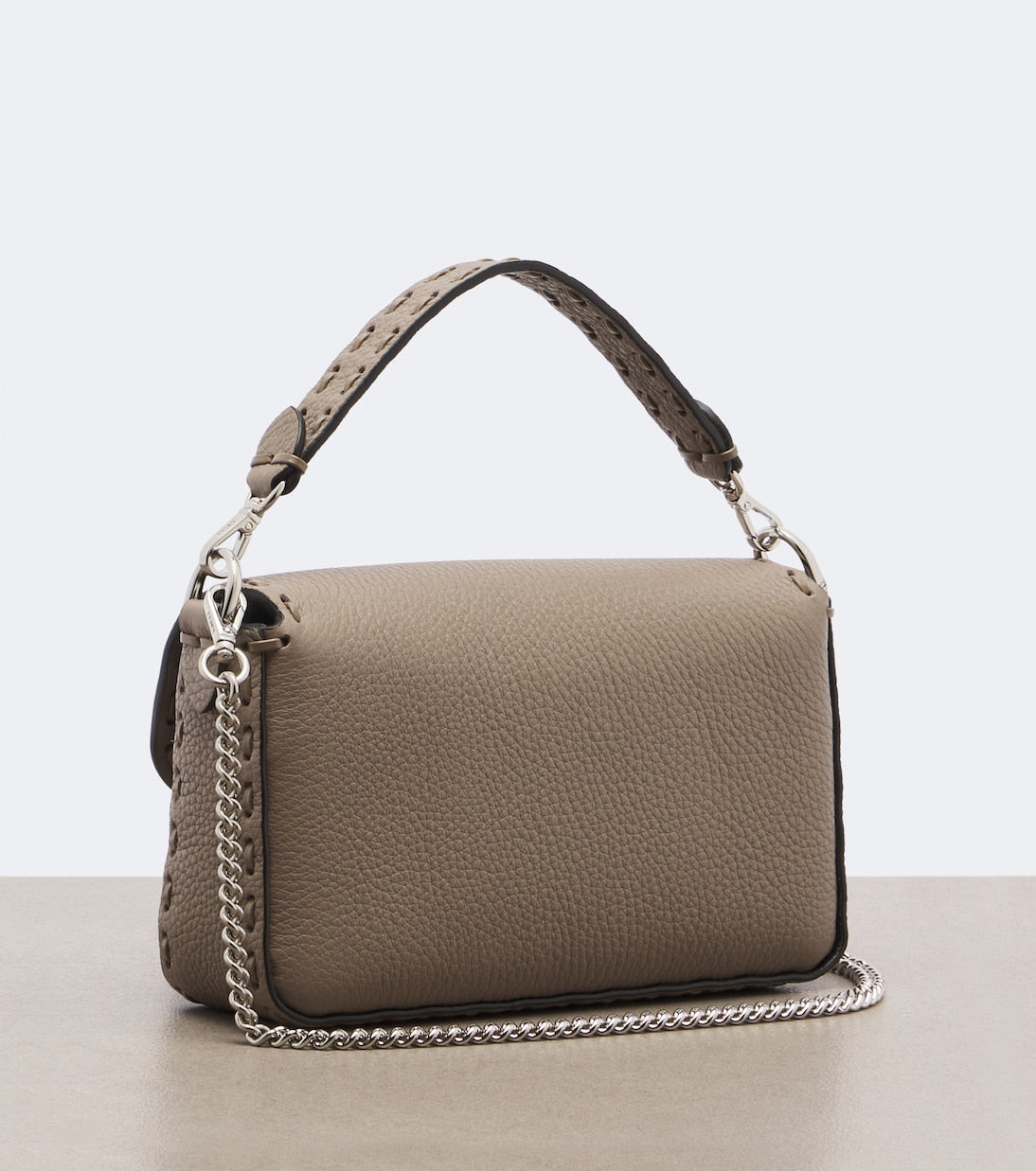 Fendi - Baguette® Mini leather top-handle bag