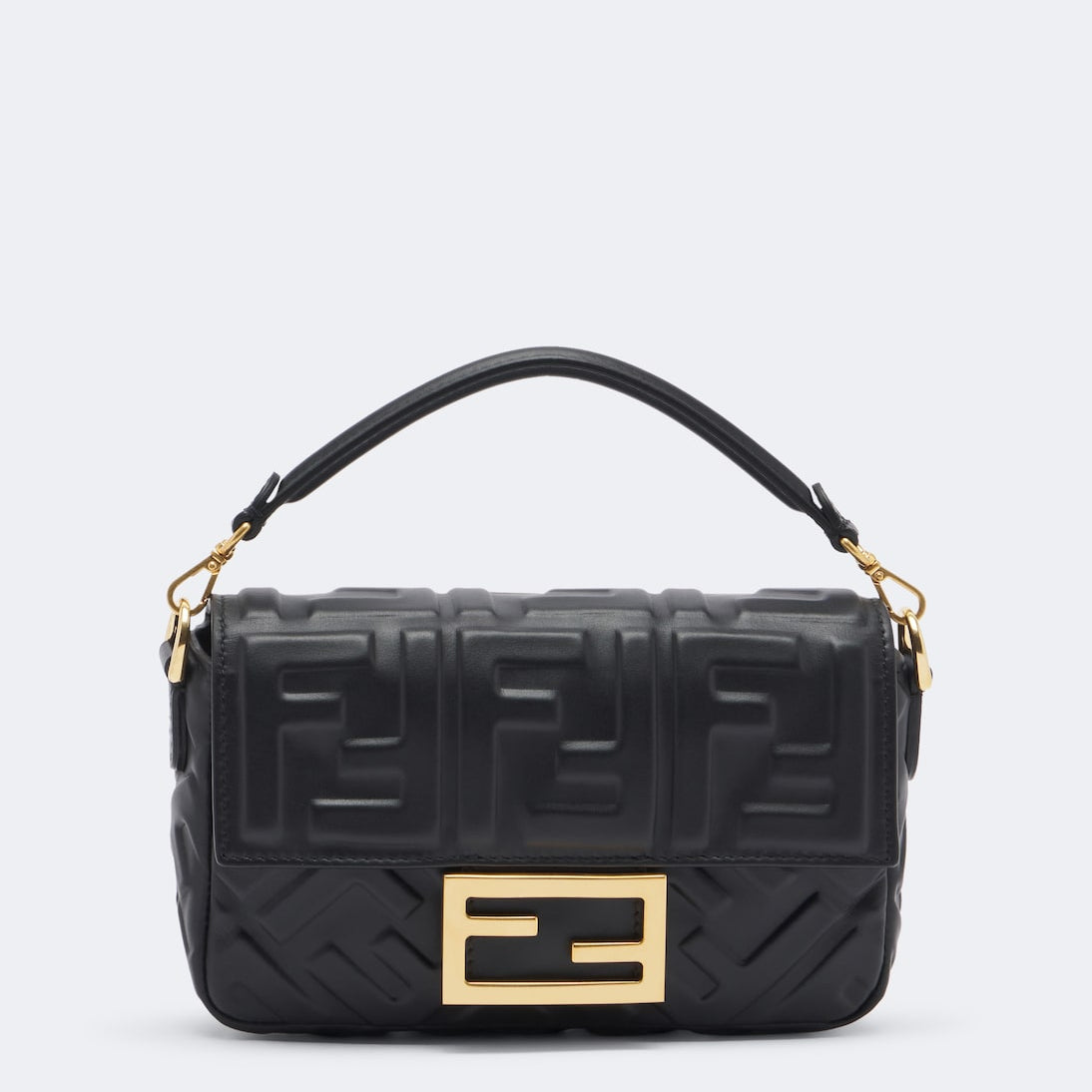 Fendi - Baguette® Mini leather top-handle bag