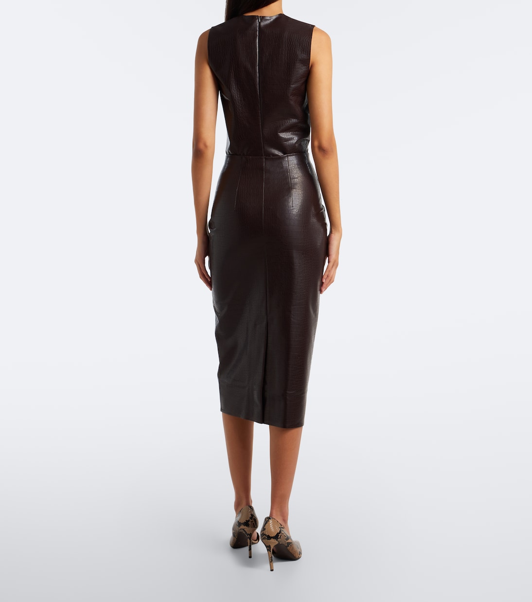 Wolford - Croc-effect pencil skirt