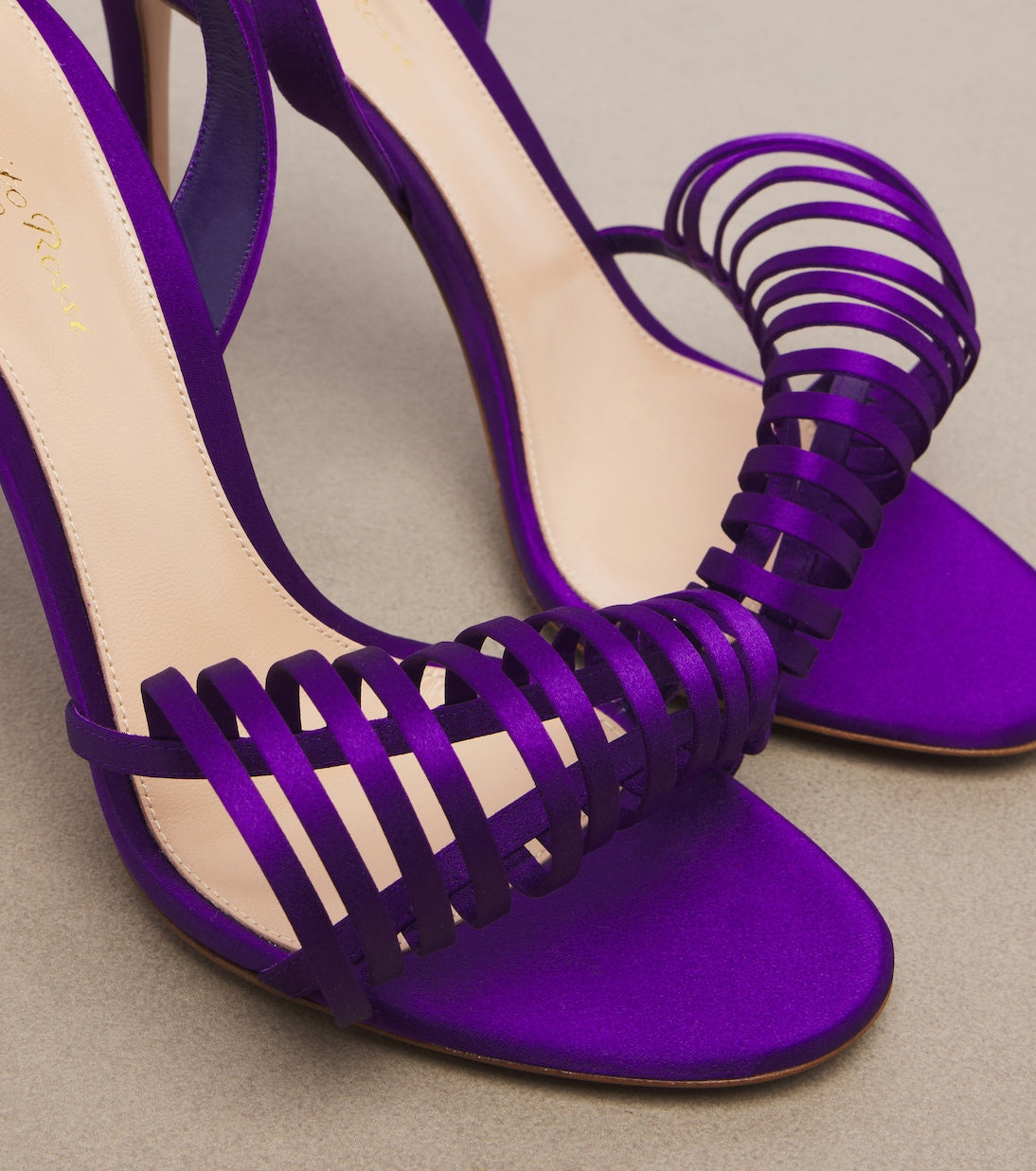 Gianvito Rossi - Satin sandals