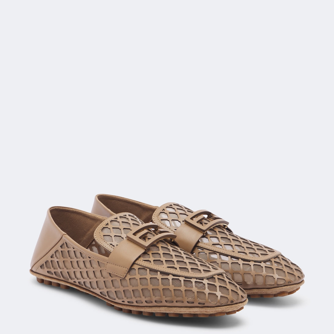 Fendi - Baguette leather driving shoes