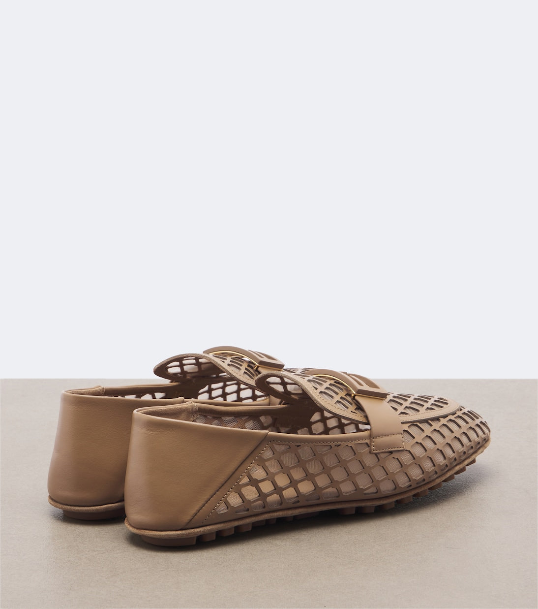 Fendi - Baguette leather driving shoes