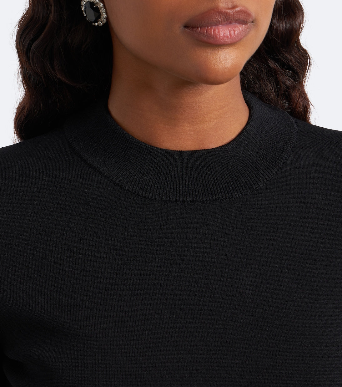 Simkhai - Bow-detail knitted taffeta minidress