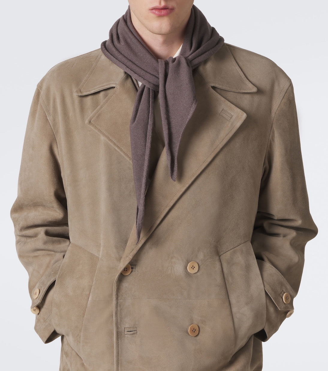 Stòffa - Wool and silk scarf
