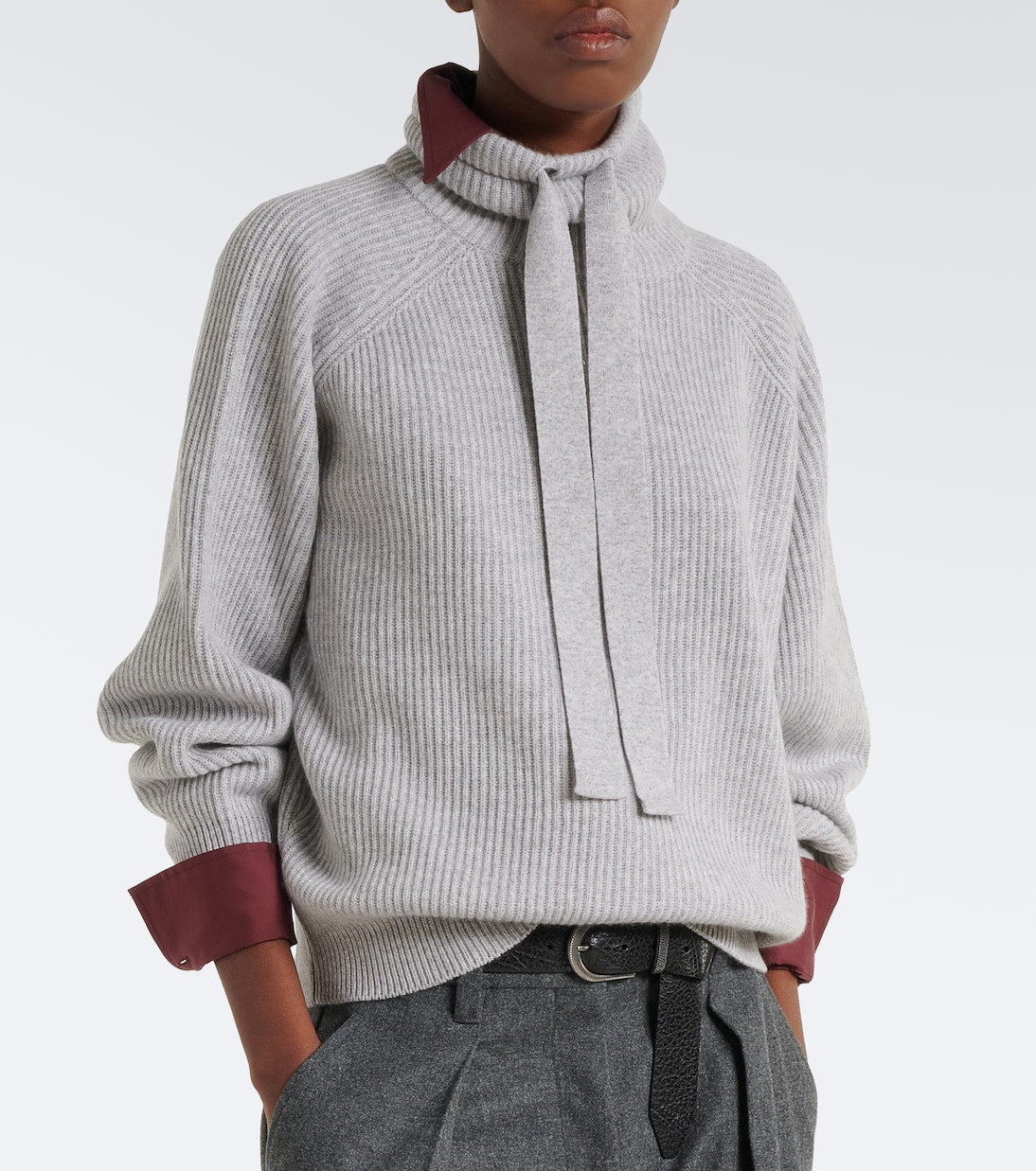 Brunello Cucinelli - Ribbed-knit cashmere sweater