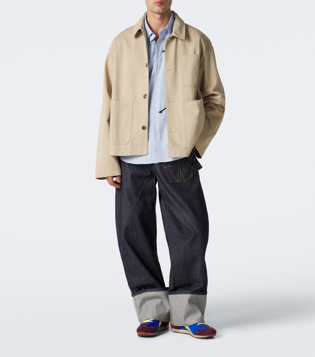 JW Anderson - x Diadora Equipe leather sneakers