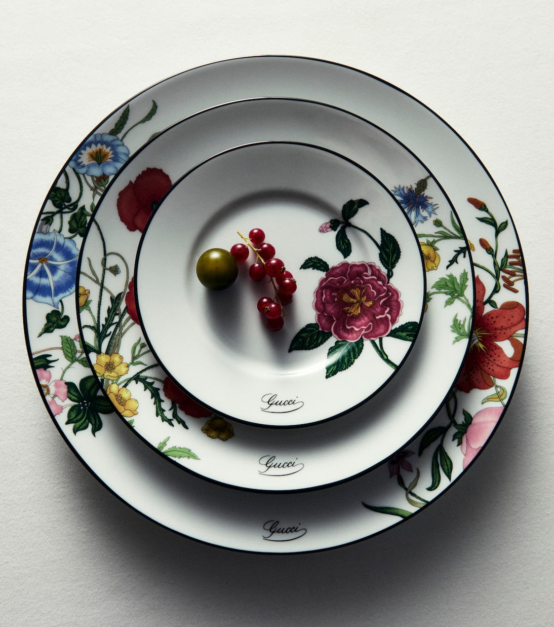 Gucci - Gucci Flora set of 2  bread plates