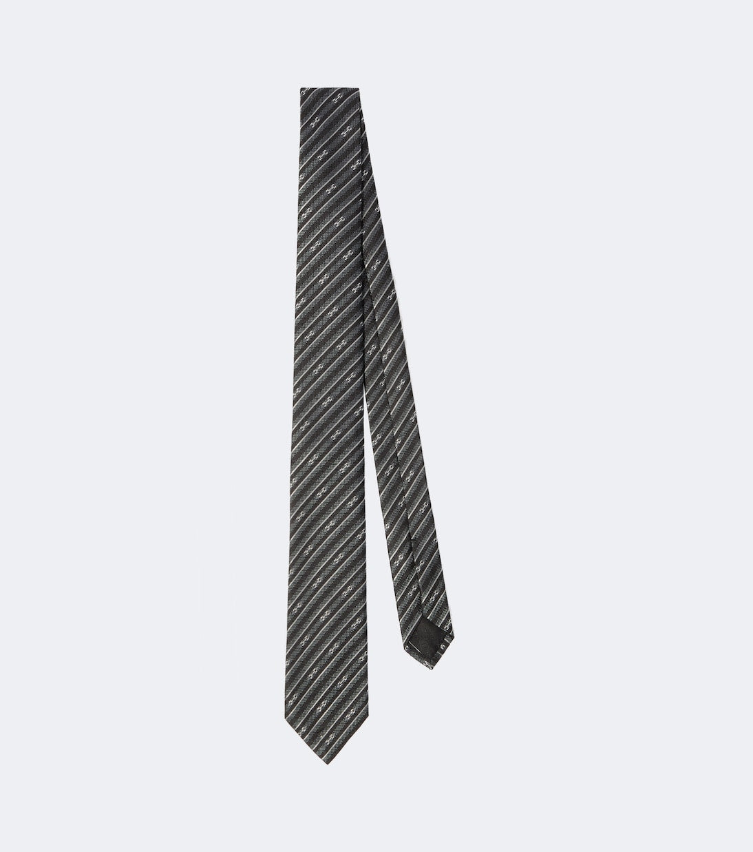 Gucci - Striped silk jacquard tie