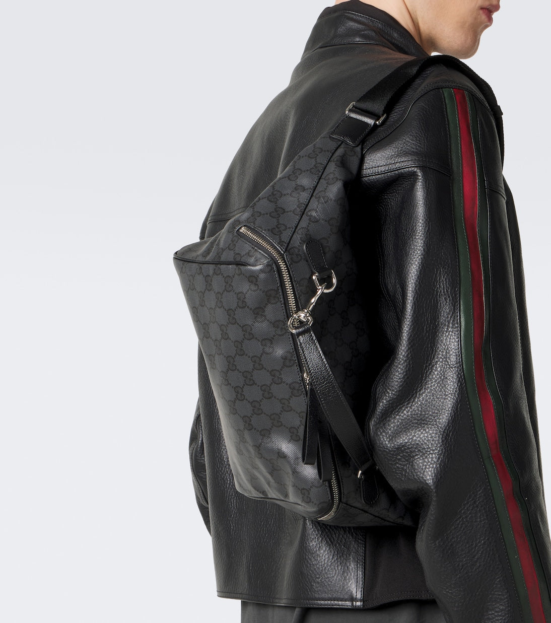 Gucci - Small GG canvas shoulder bag