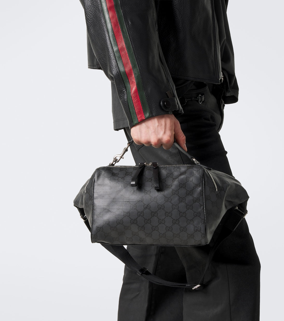 Gucci - Small GG canvas shoulder bag
