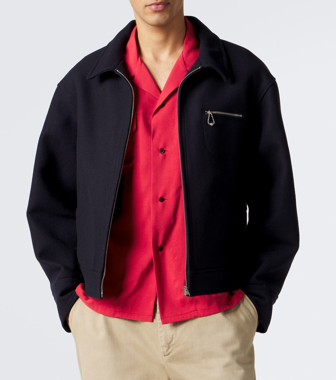 Visvim - Blackthorn wool and linen jacket