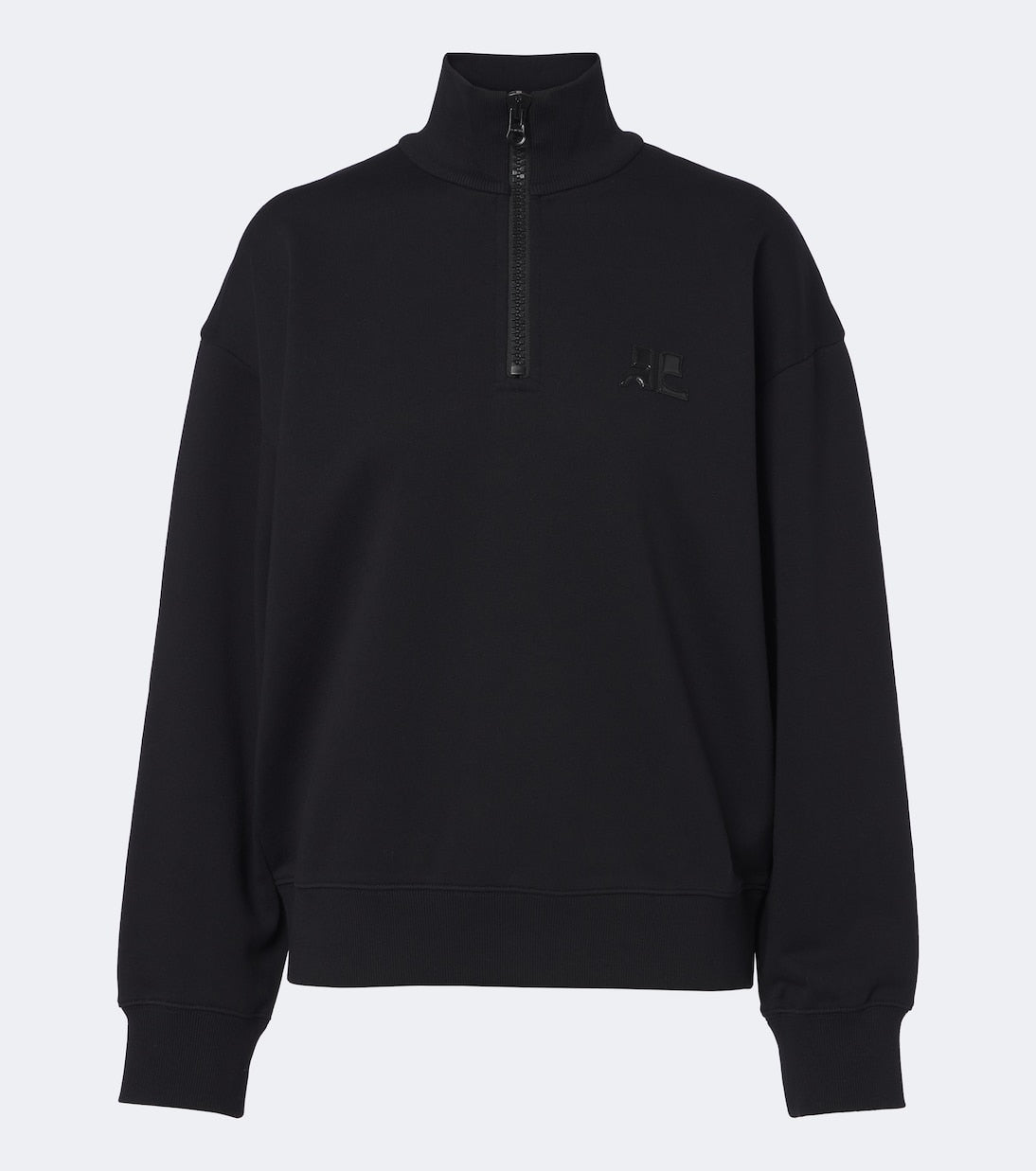 Courrèges - Cotton fleece sweatshirt
