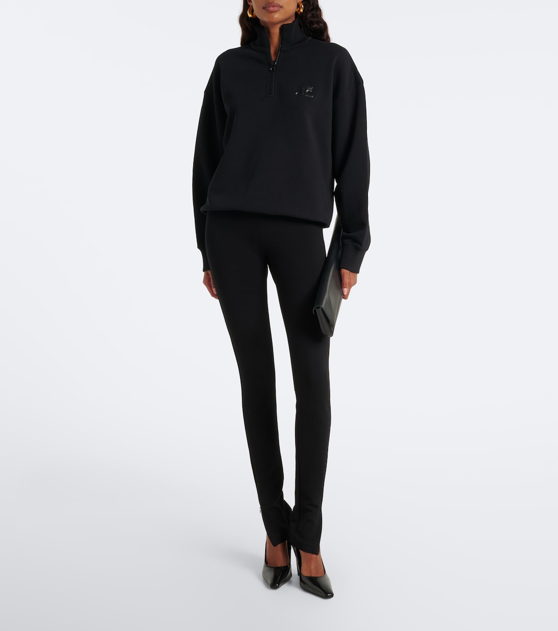 Courrèges - Cotton fleece sweatshirt