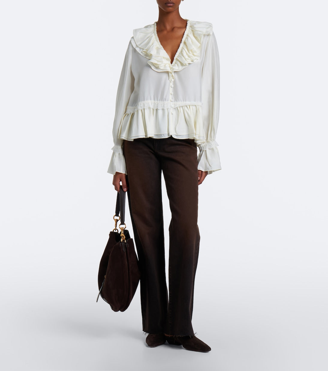 SLVRLAKE - Grace wide-leg jeans