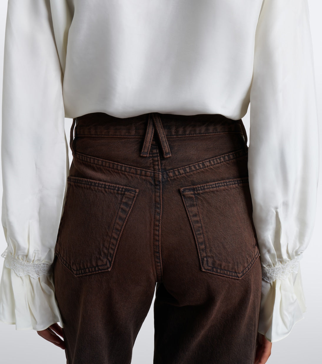 SLVRLAKE - Grace wide-leg jeans