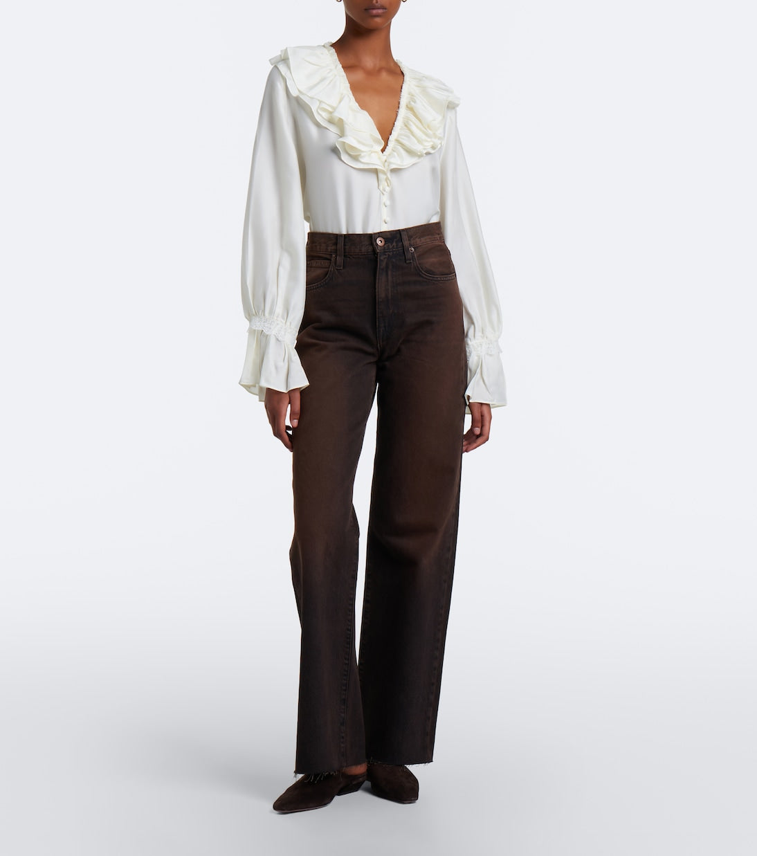 SLVRLAKE - Grace wide-leg jeans
