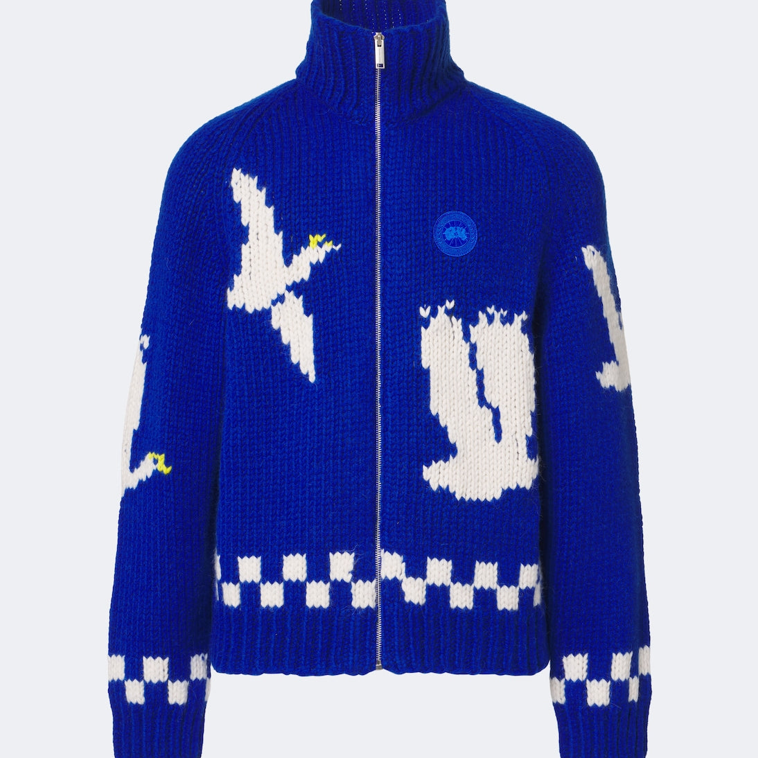 Canada Goose - Intarsia wool and alpaca zip-up sweater