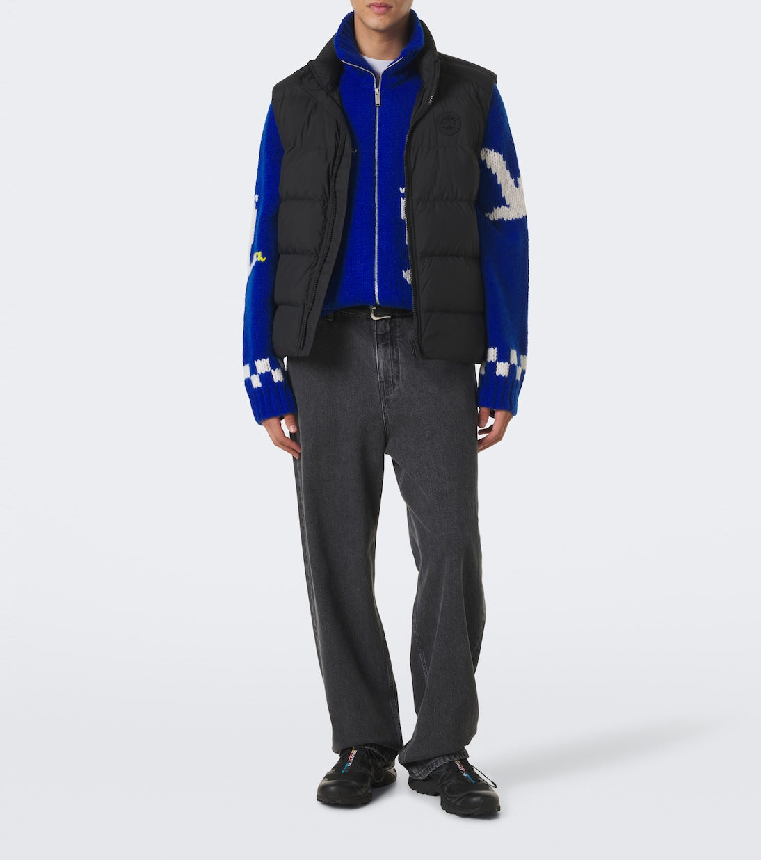 Canada Goose - Intarsia wool and alpaca zip-up sweater