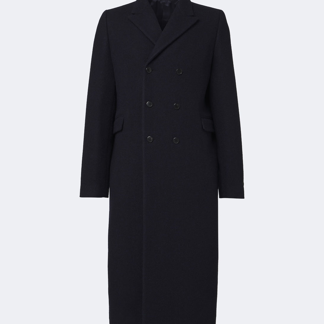 Prada - Double-breasted virgin wool coat