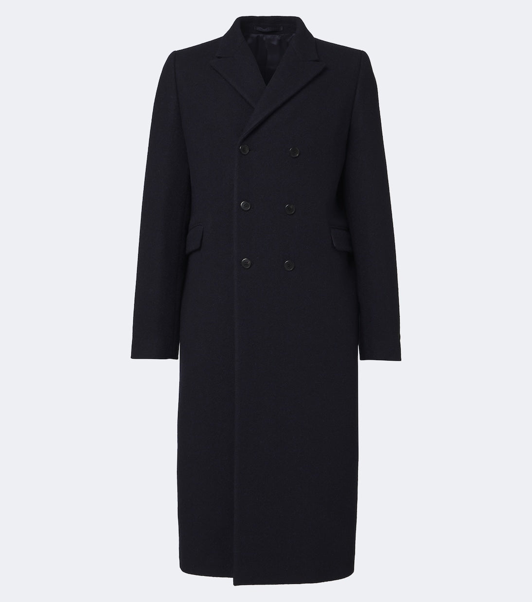 Prada - Double-breasted virgin wool coat
