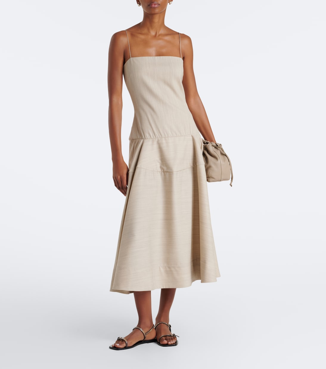 A.Emery - Adley snake-effect leather sandals