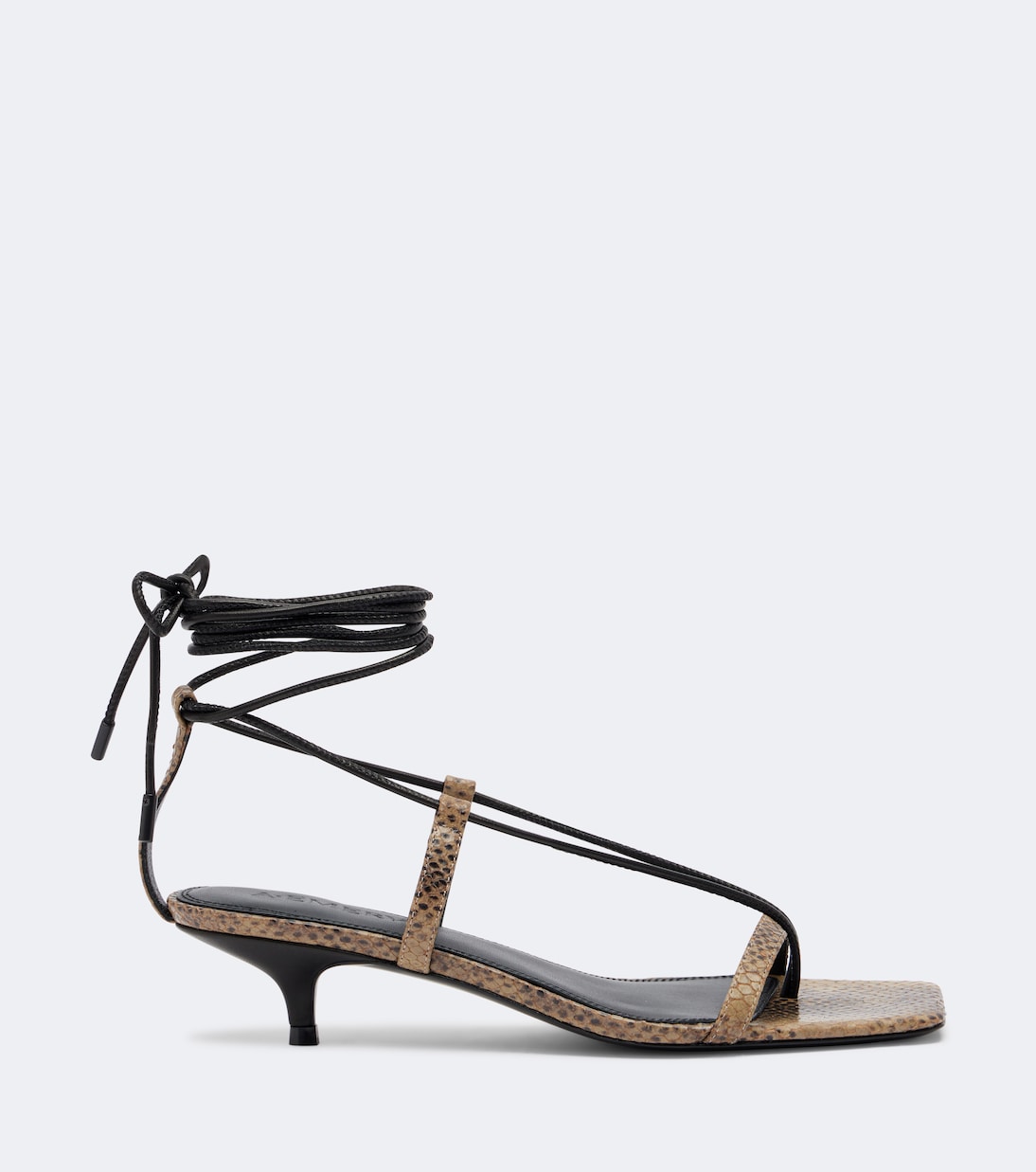 A.Emery - Epps snake-effect leather sandals