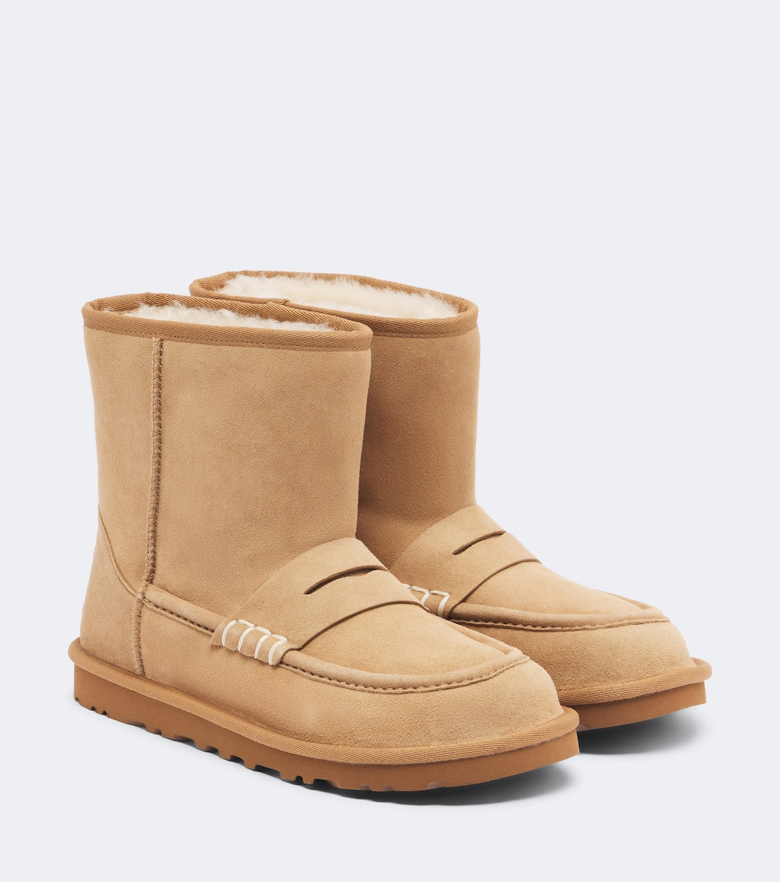JW Anderson - x UGG shearling-lined suede ankle boots