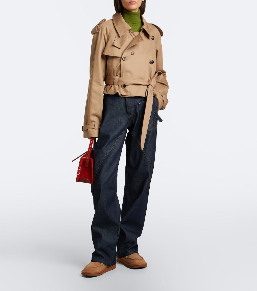 JW Anderson - x UGG shearling-lined suede ankle boots