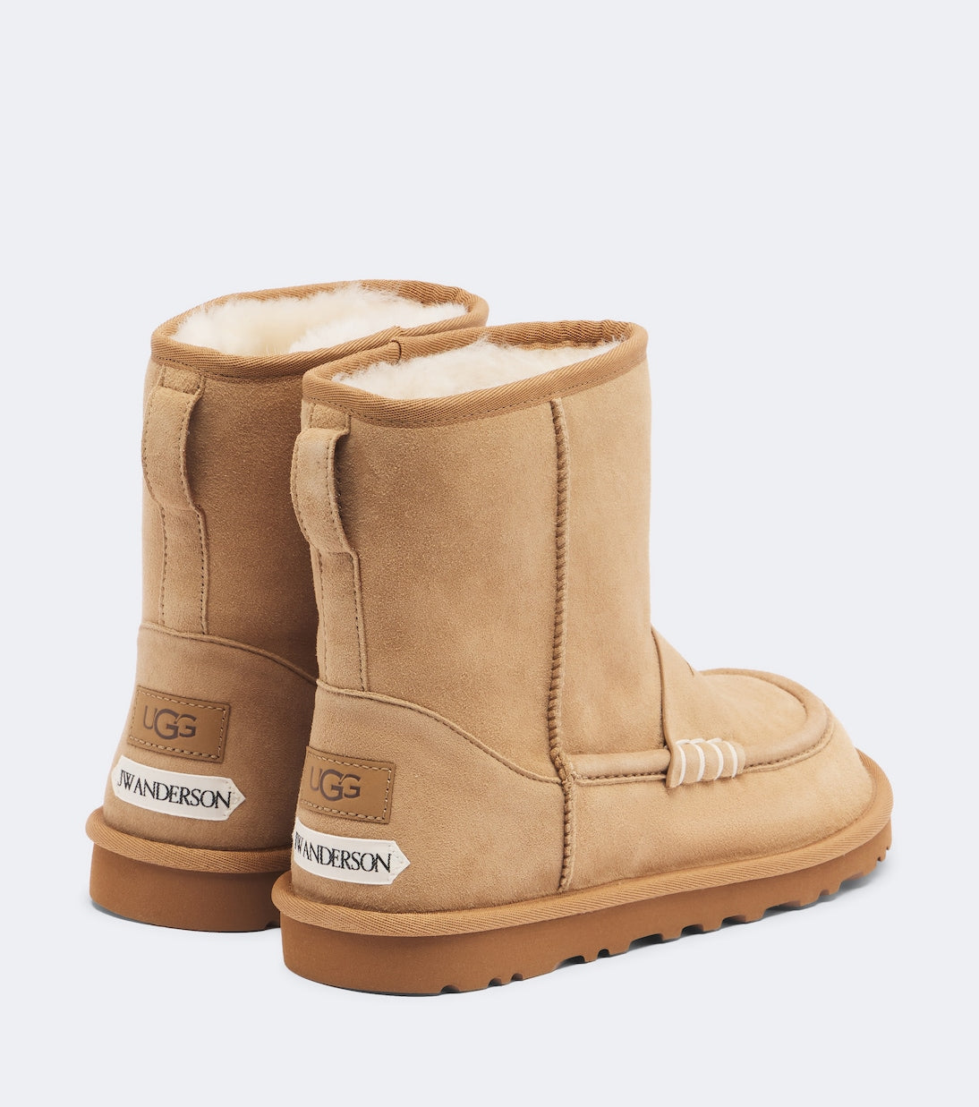 JW Anderson - x UGG shearling-lined suede ankle boots