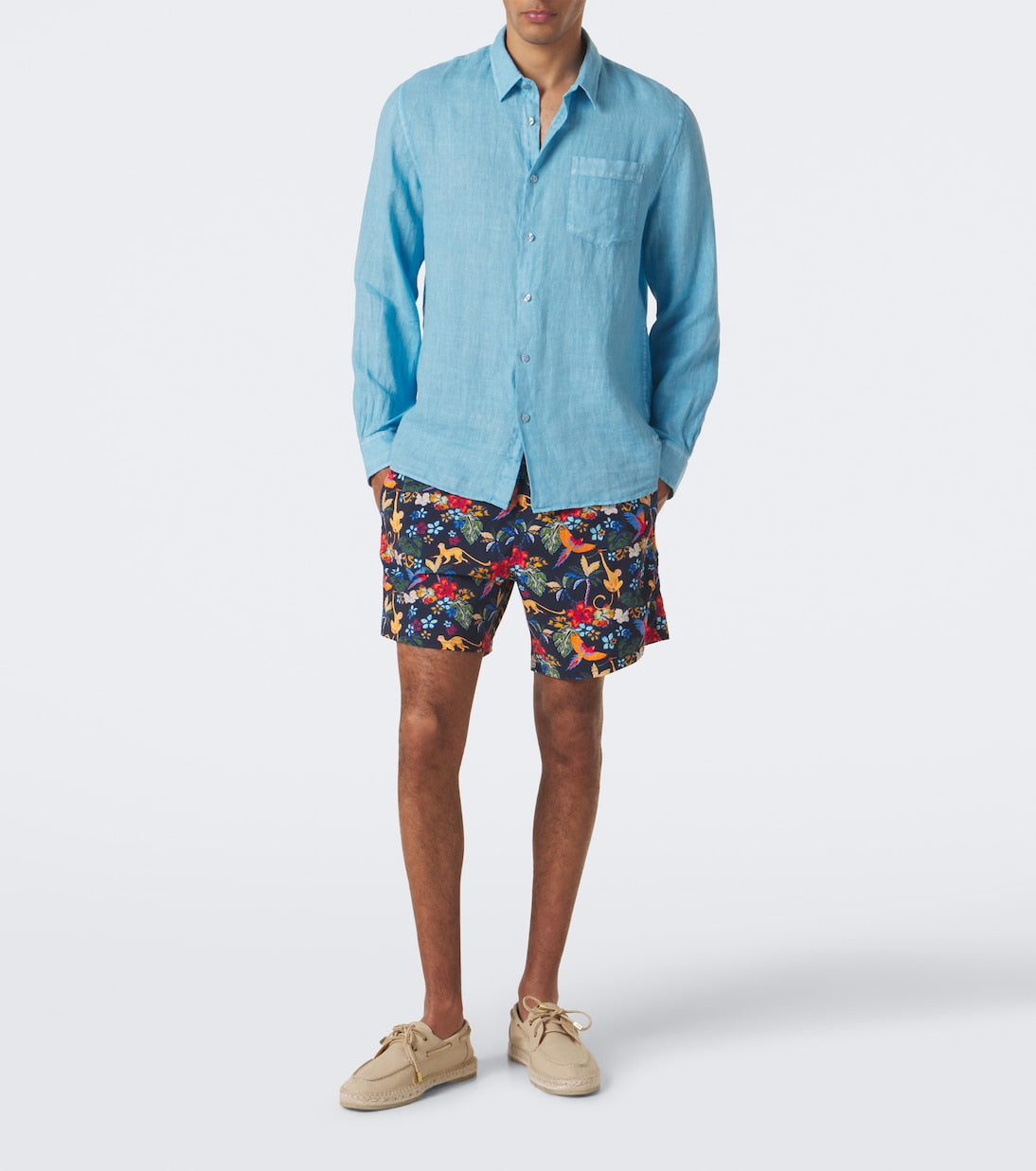 Vilebrequin - Caroubis linen shirt
