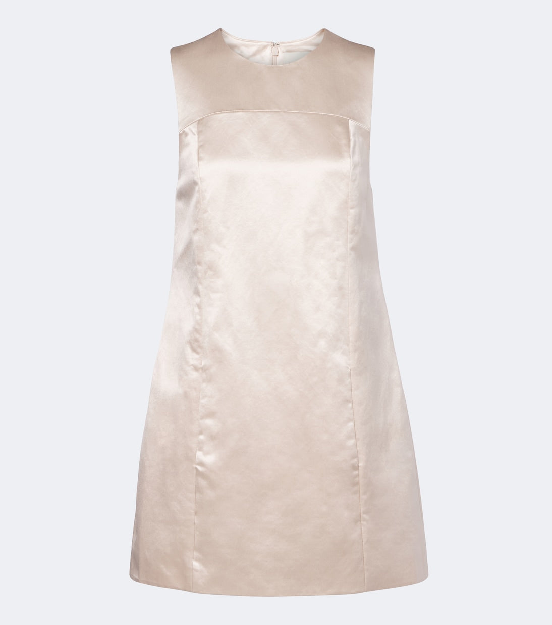 Posse - Chester cotton and silk satin shift dress