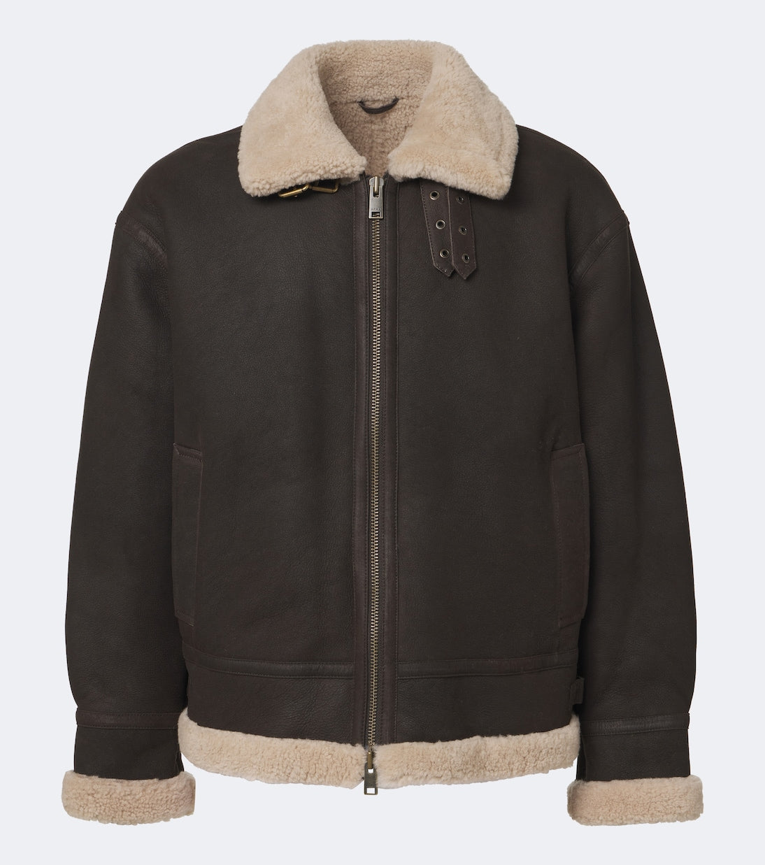 Arma - Sano shearling-lined leather jacket