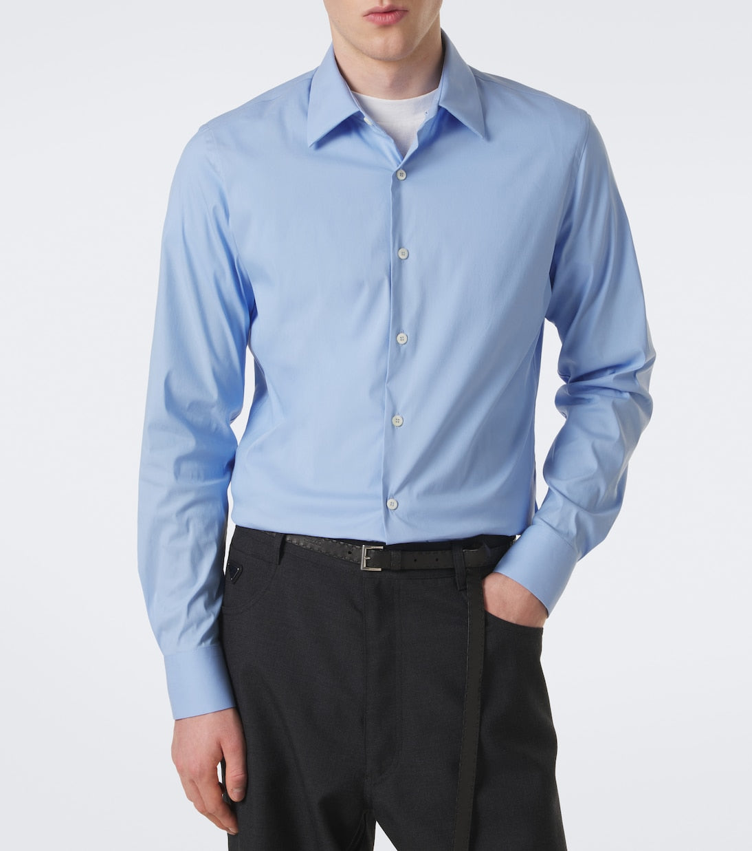 Prada - Cotton-blend shirt