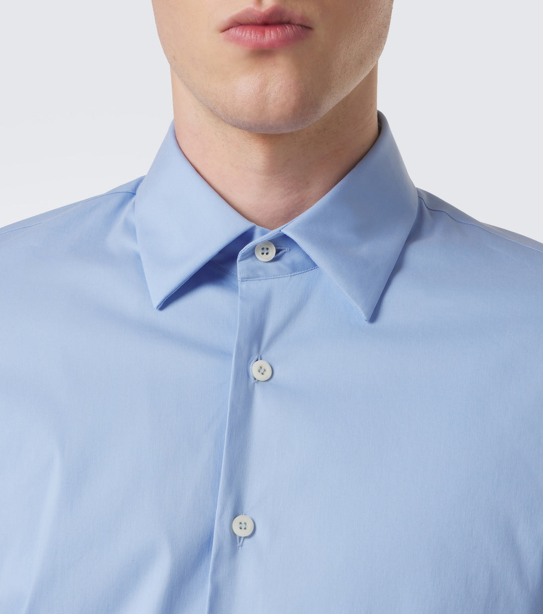 Prada - Cotton-blend shirt