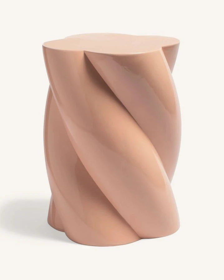 &Klevering - Marshmallow Side Table | Pink