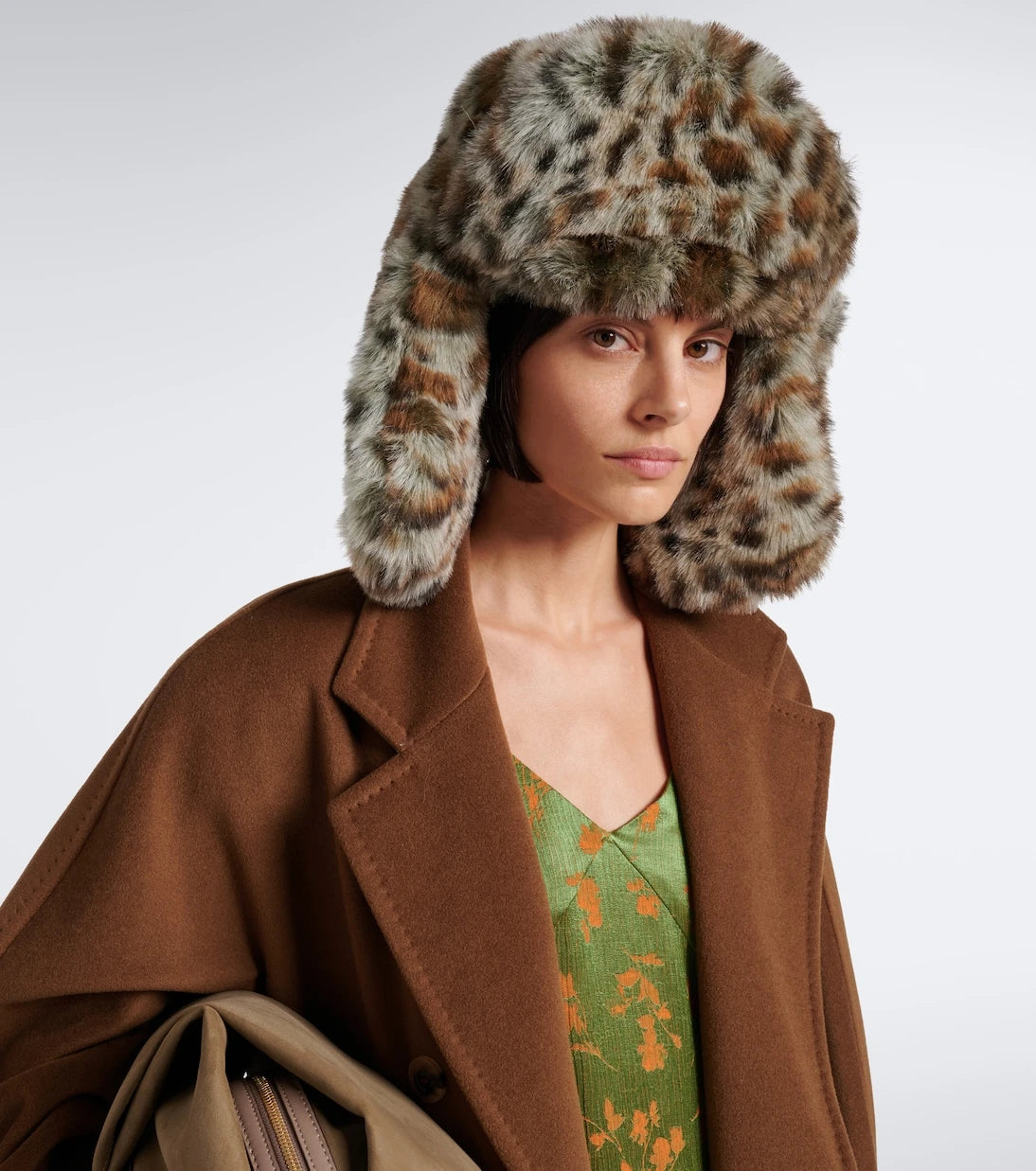 Ruslan Baginskiy - Leopard-print aviator hat