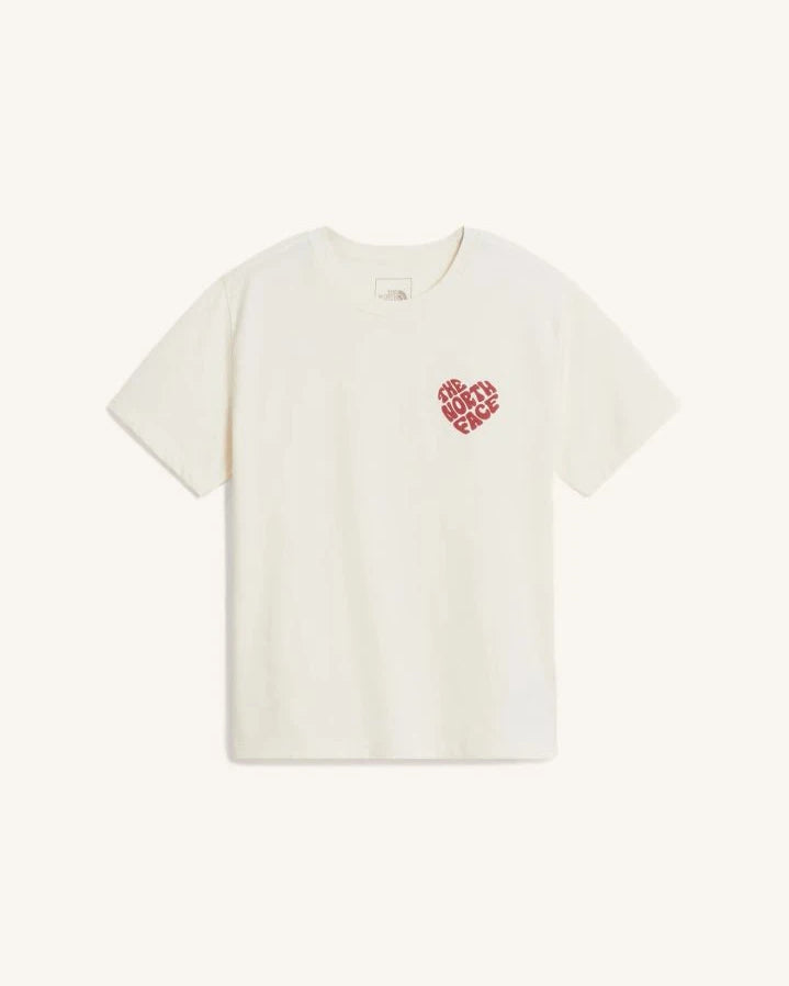The North Face - Brand Proud Heart T-shirt | Ecru